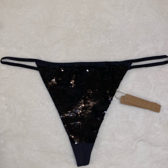 Skims Sequins Thong size 3X - Picture 3 of 8